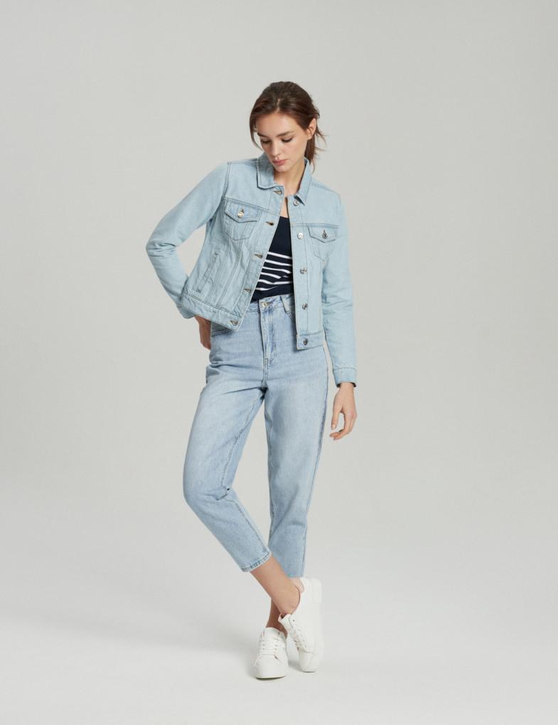 Куртка жіноча джинсова Diverse BOREA M Блакитний (5902598826695) - фото 3 Куртка жіноча джинсова Diverse BOREA M Блакитний (5902598826695) - фото 3