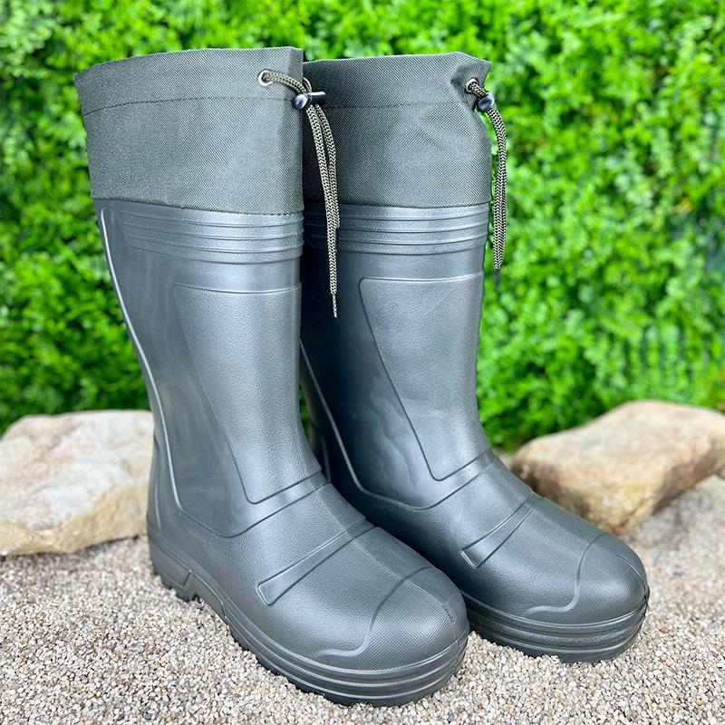 Чоботи пінові чоловічі VS-005036-50 високі з фольгованим утеплювачем 26,5 см p. 42 Зелений (72678099) - фото 2