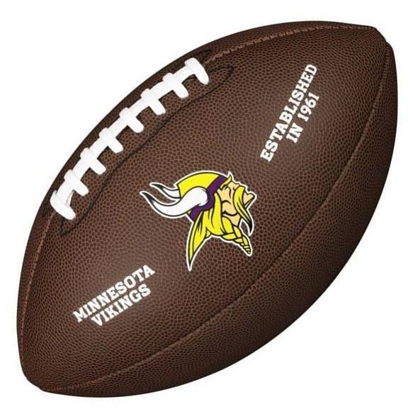Мяч для американского футбола Wilson Wilson NFL LICENSED FOOTBALL MN р. 5 Коричневый (WTF1748XBMN 5)
