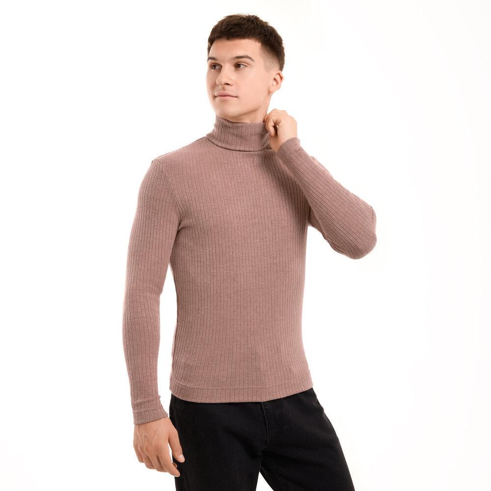 Гольф чоловічий Pobedov Prestige в рубчик приталений XXL Мокко (26485/2/5) - фото 3 Гольф чоловічий Pobedov Prestige в рубчик приталений XXL Мокко (26485/2/5) - фото 3