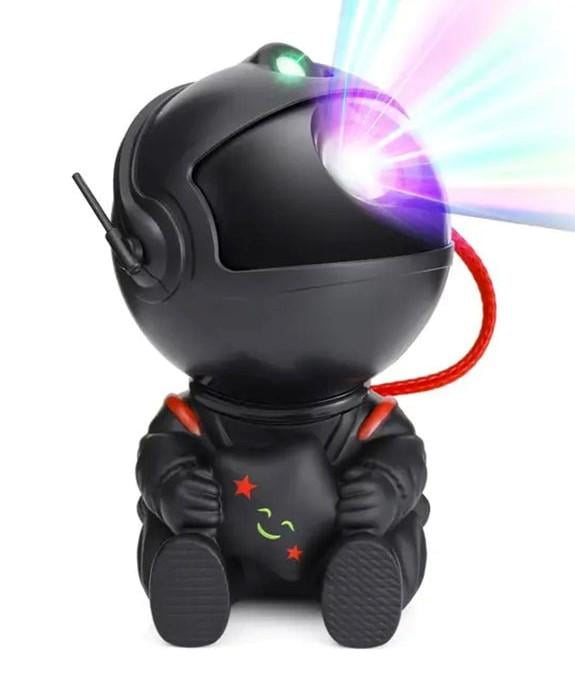 Проектор зоряного неба космонавт Astro Star Mini 1800 лазерний нічник з пультом світильник 5 Вт Чорний (15478)