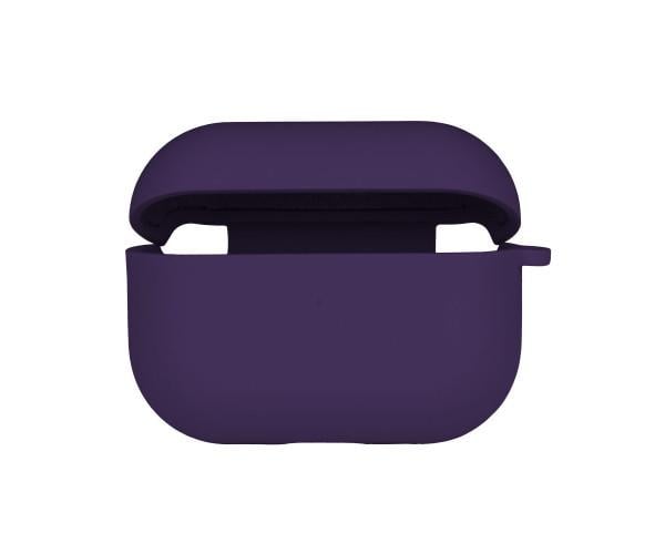 Чехол Silicone Case with microfibra для Airpods Pro 2 Purple