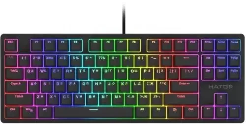 Клавиатура Hator Rockfall 2 TKL Mecha, Black (HTK-520) Клавиатура Hator Rockfall 2 TKL Mecha, Black (HTK-520)