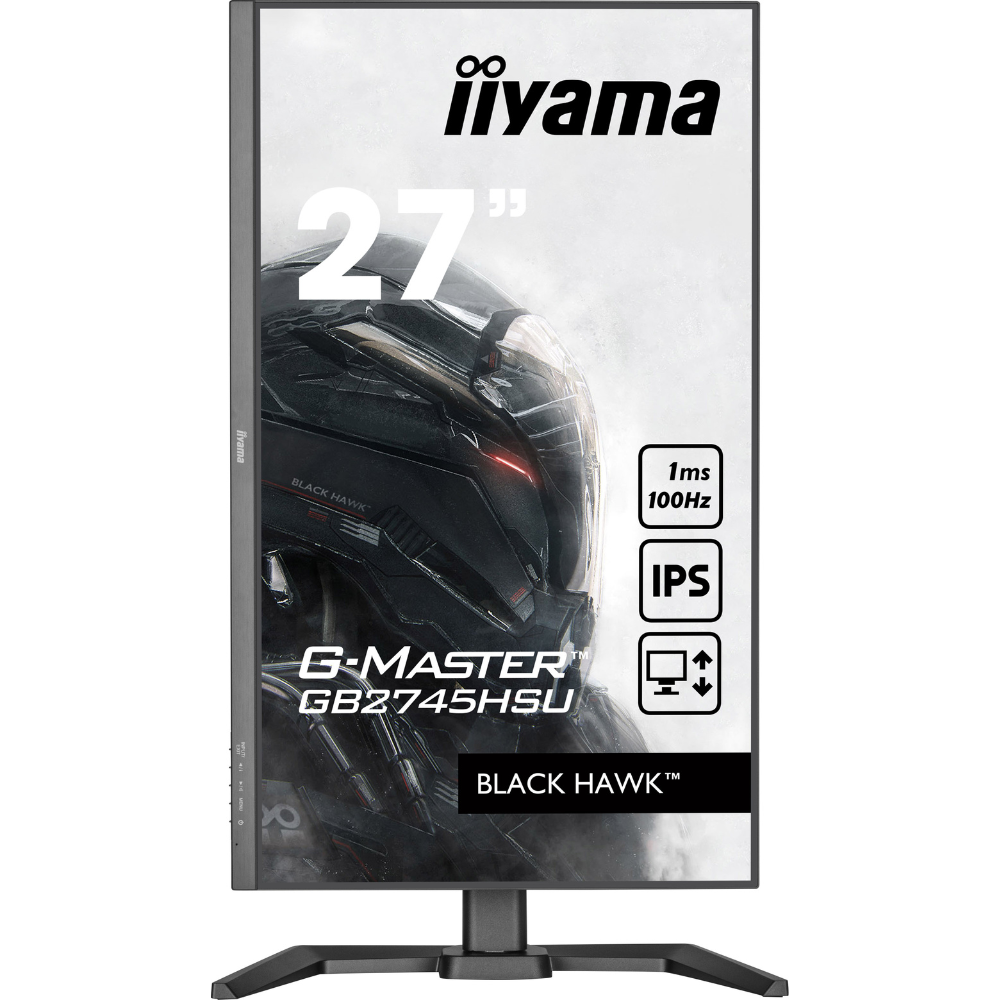 Монітор ігровий IPS Iiyama GB2745HSU-B1 безрамковий/поворотний екран 27" Чорний (a8514ca8) - фото 4