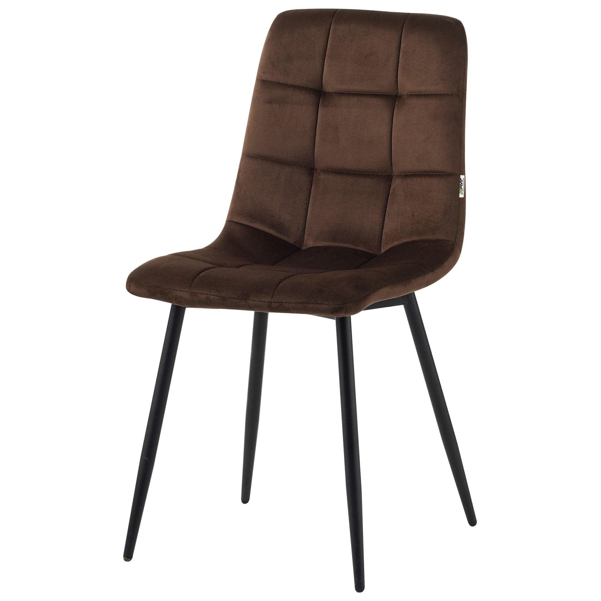 Кухонный стул AMF Cherry вельвет Coffee (00014)