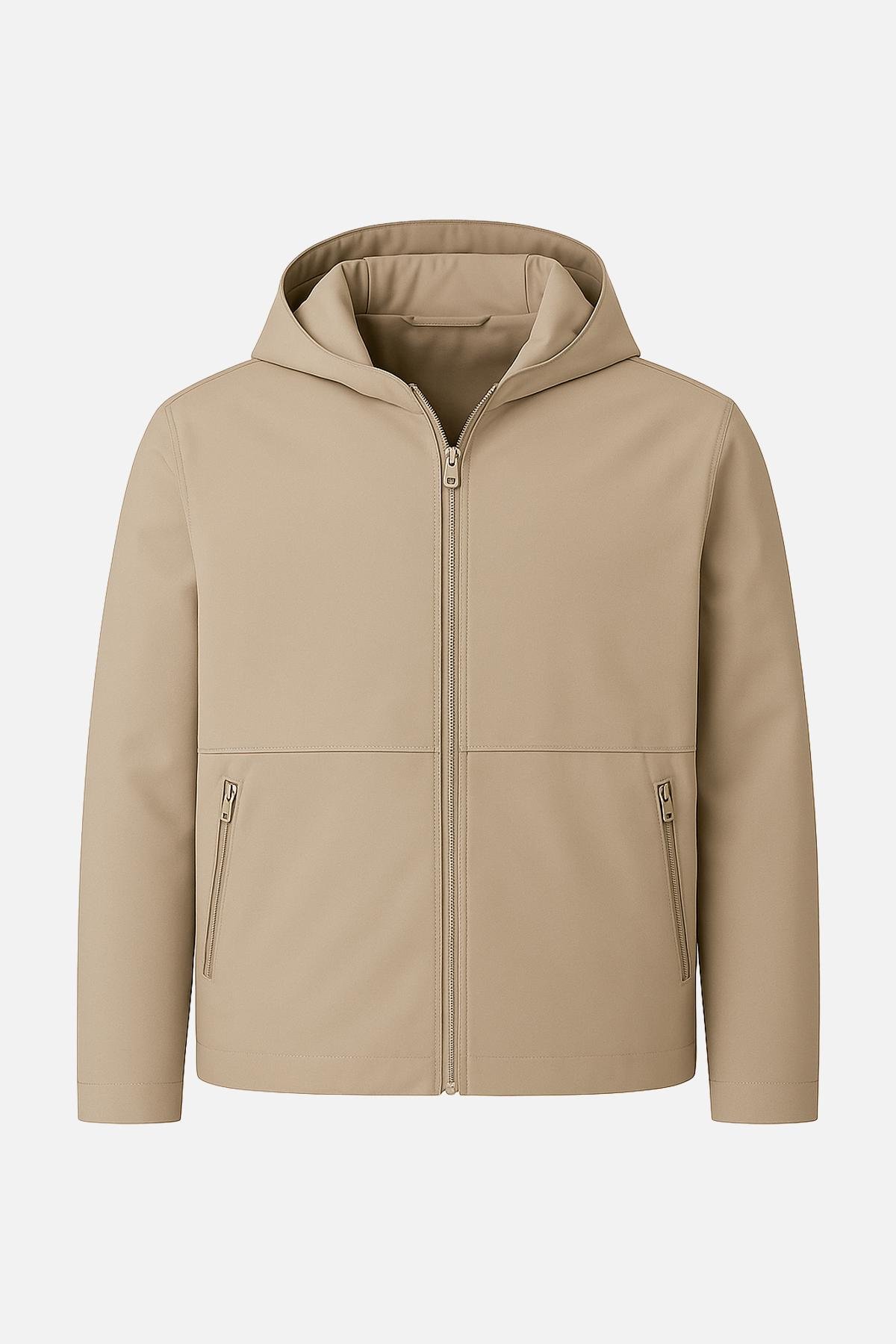 Ветровка мужская цвет бежевый 46 ЦБ-00283320