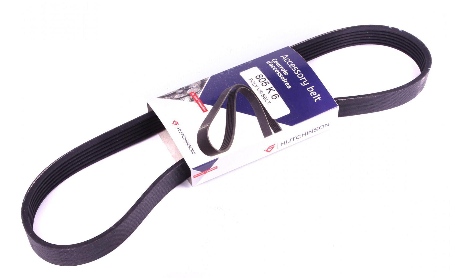 Ремень генератора HUTCHINSON Citroen Berlingo/Peugeot Partner 1.6HDI 6PK805 (805_K_6)