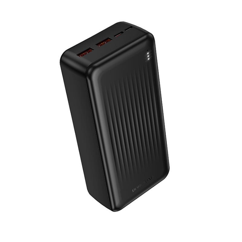 Зовнішній акумулятор BOROFONE BJ80B Clever 22.5W+PD20W 30000mAh Black Зовнішній акумулятор BOROFONE BJ80B Clever 22.5W+PD20W 30000mAh Black