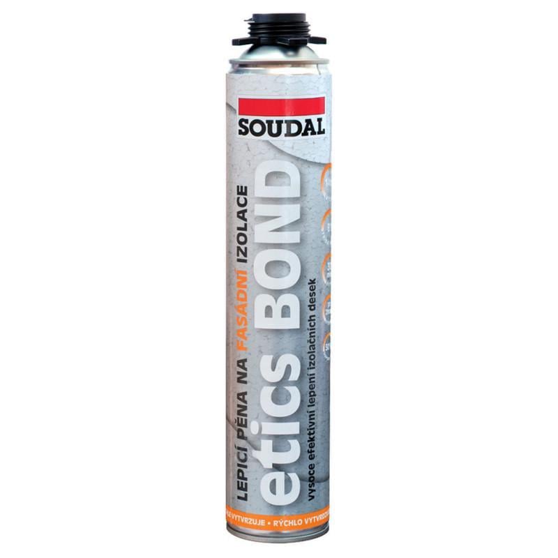 Пена-клей для утеплителя SOUDAL Etics Bond пистолетная 800 мл 6 шт. Оранжевый (000010000000800ETB)