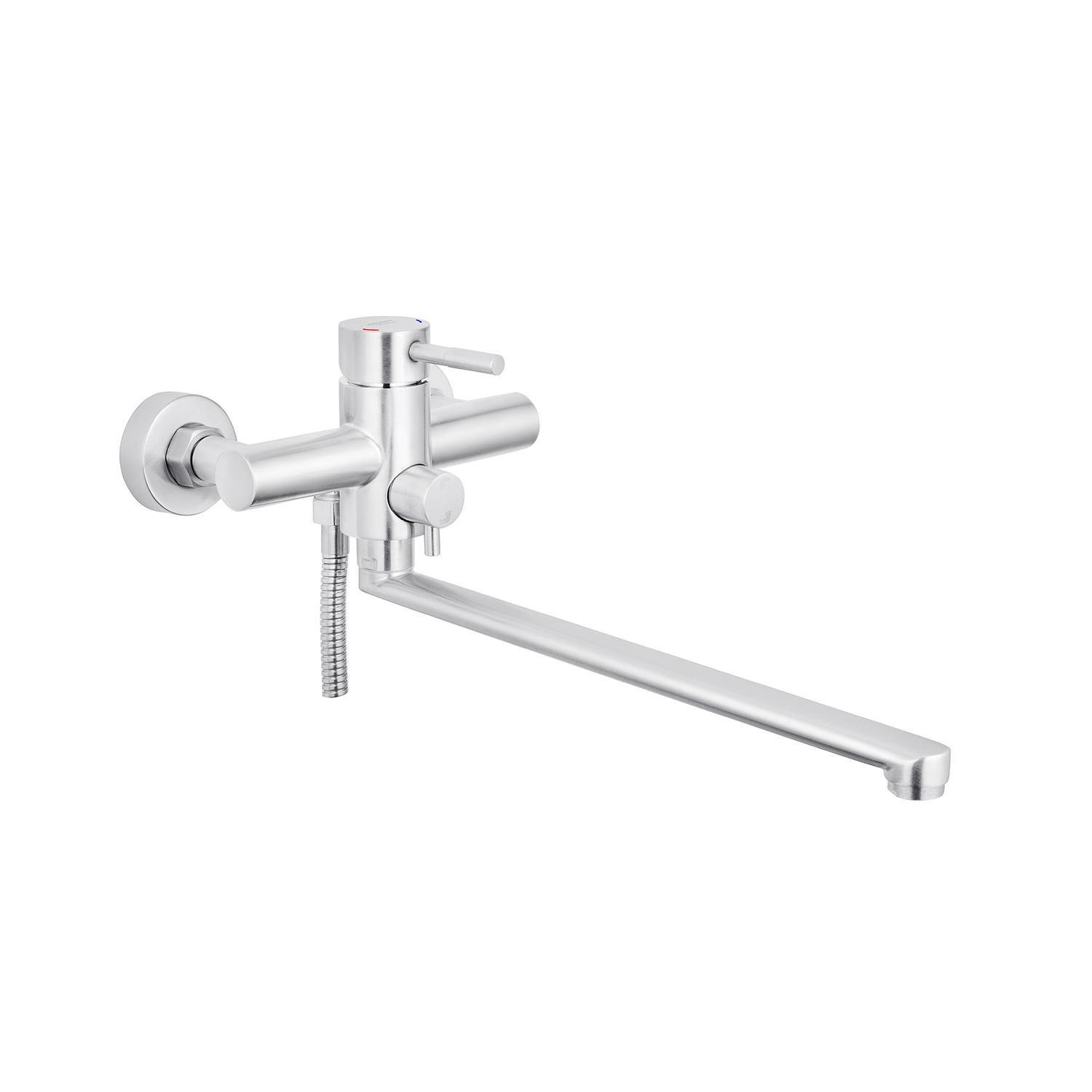 Змішувач для ванни Kroner KRP Edelstahl Klassisch ESG070 (CV022997)