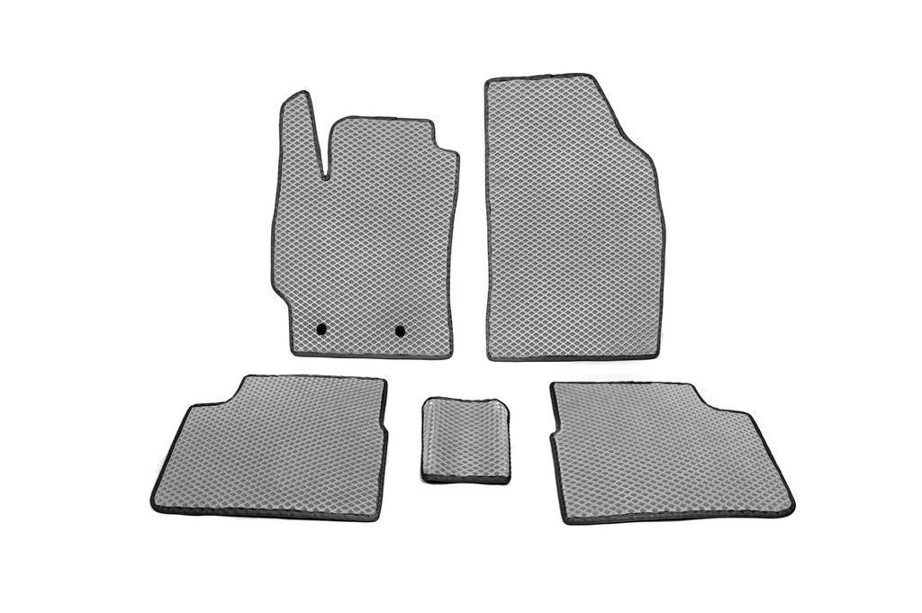 Коврики EVA Digital Designs для Toyota Corolla 2007-2013 гг. этилвинилацетат Серый