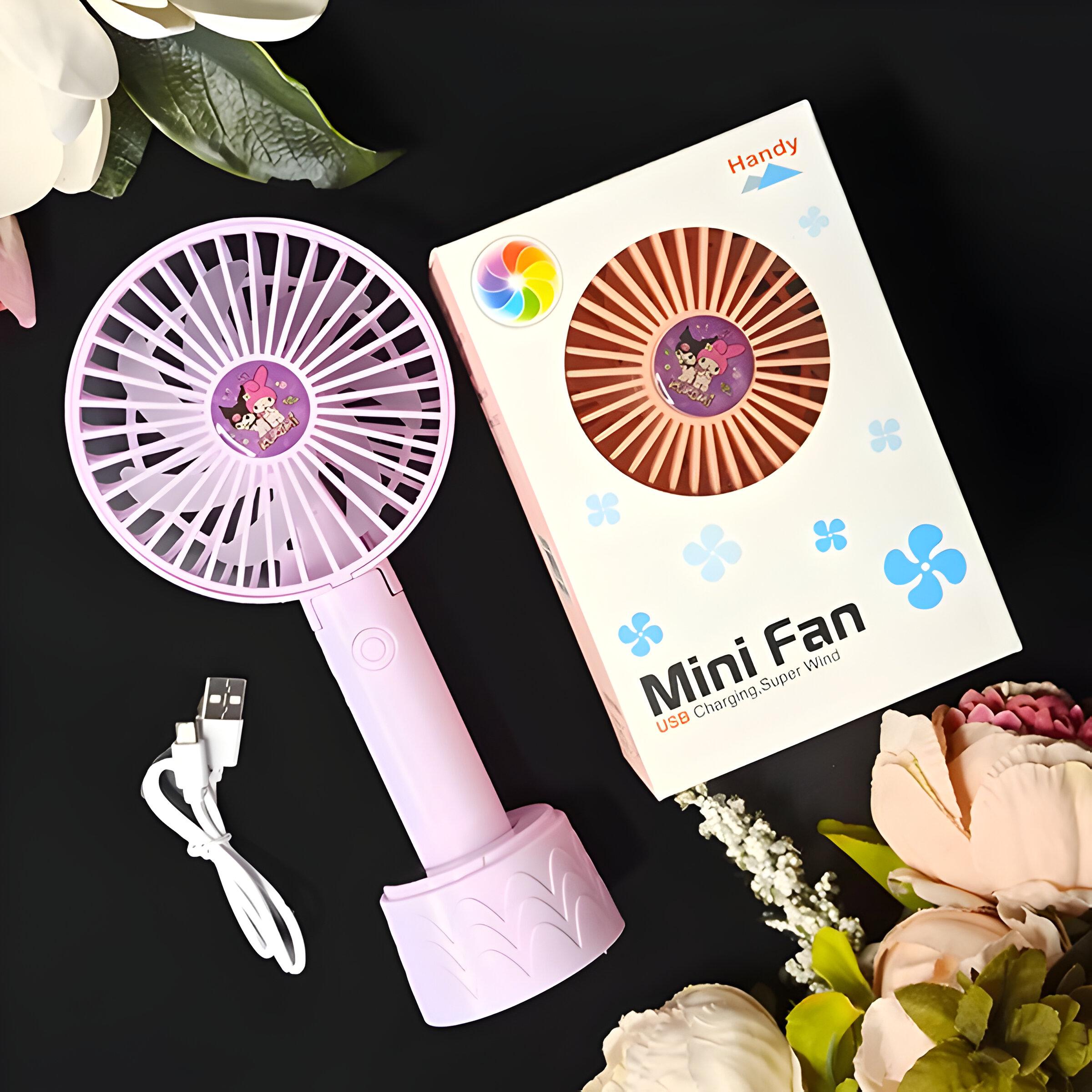 Дитячий вентилятор Куромі і Мелоді Бузковий (2628-12) - фото 4 Дитячий вентилятор Куромі і Мелоді Бузковий (2628-12) - фото 4