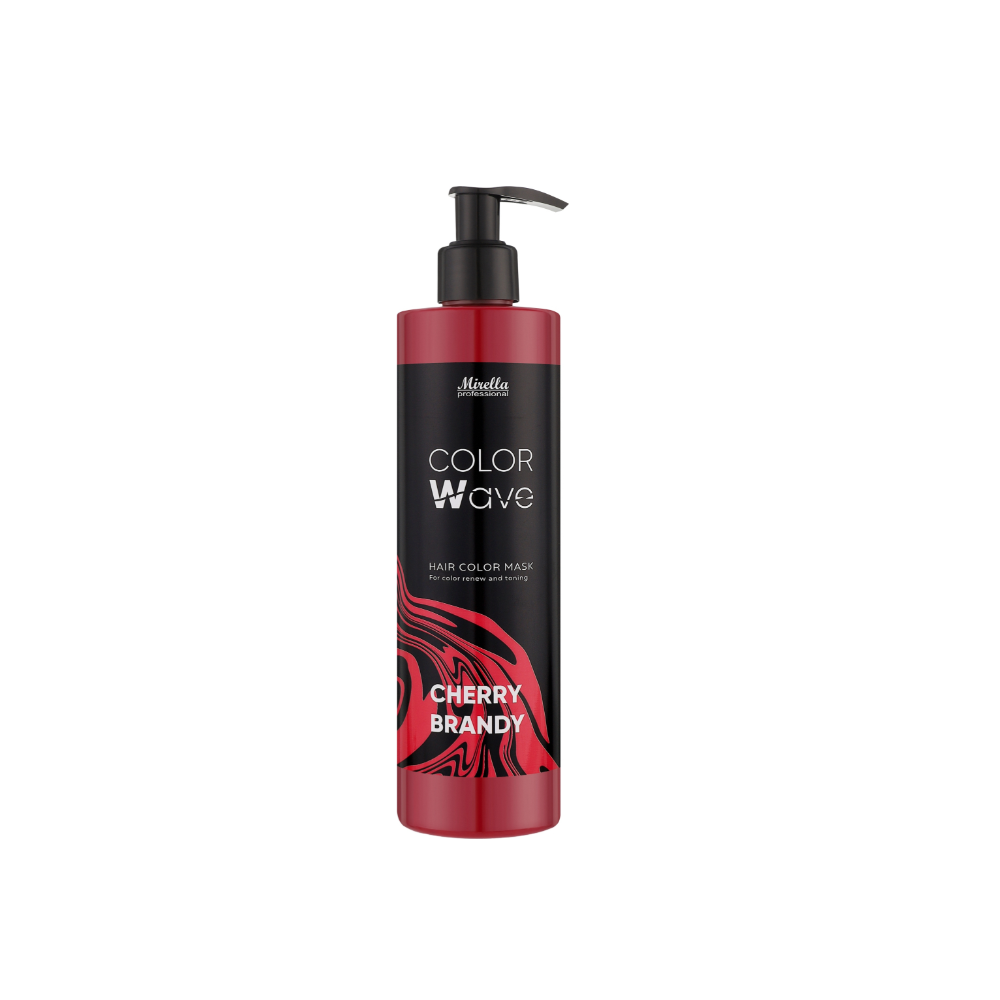 Маска тонувальна для волосся Mirella Color Wave Hair Color Mask Cherry Brandy 380 мл Маска тонувальна для волосся Mirella Color Wave Hair Color Mask Cherry Brandy 380 мл