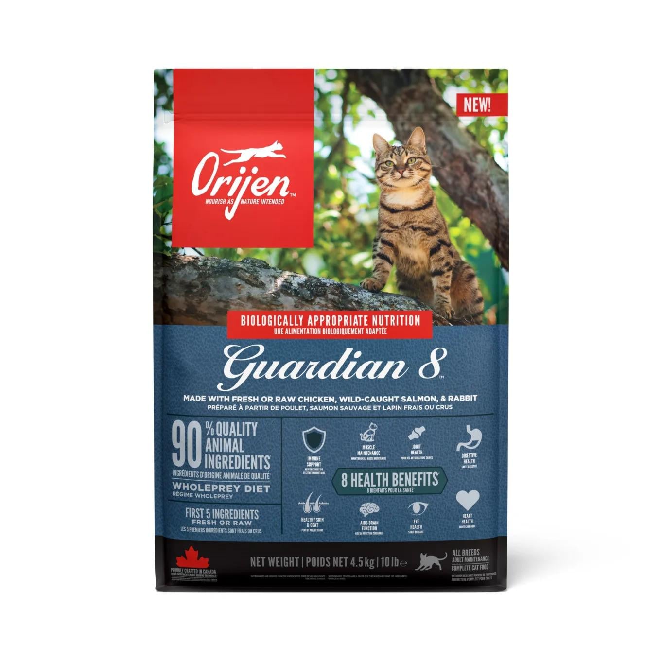 Корм сухой для котов Orijen Cat Guardian 8 - 4,5 кг (24149779)