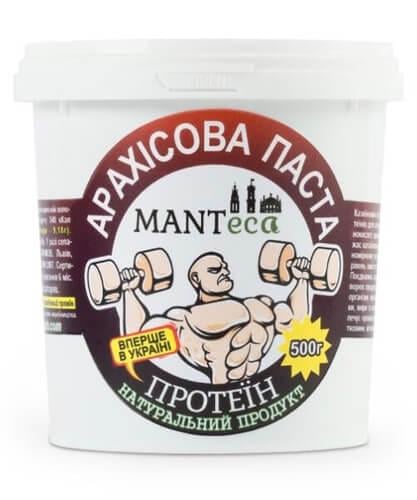 Арахисовая паста Manteca с протеином 500 г (MNT-50100) Арахисовая паста Manteca с протеином 500 г (MNT-50100)