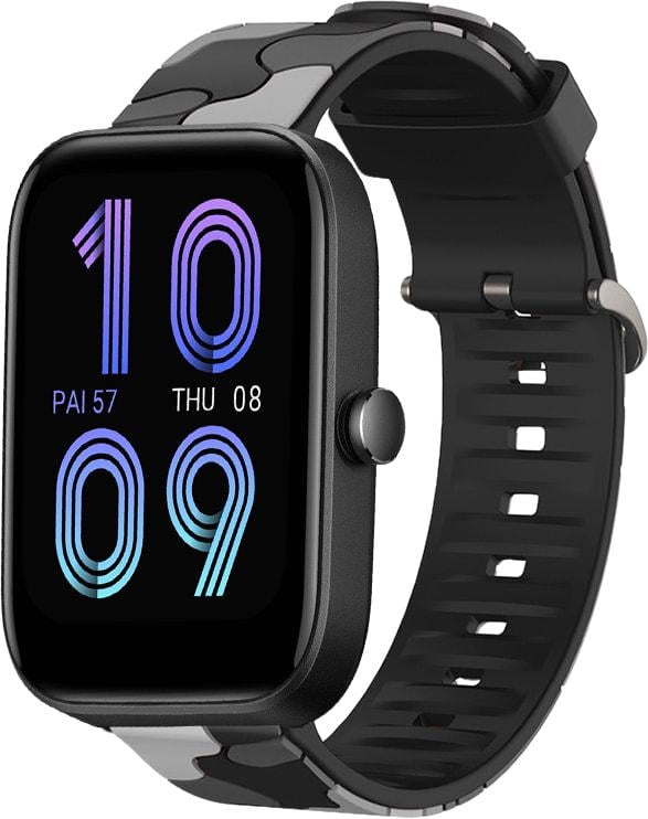 Ремінець Tactic Camouflage для Amazfit Bip 3/Pro Black/Grey (32919-53)