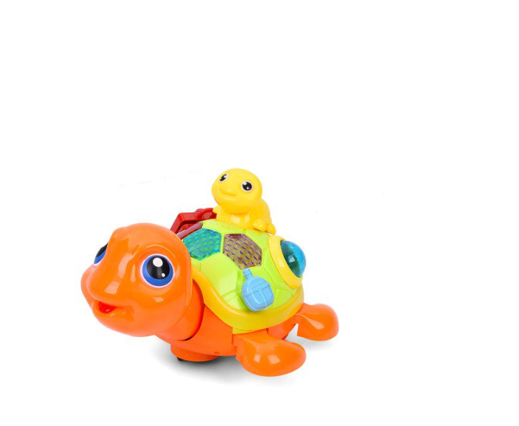 Игрушка музыкальная интерактивная Черепаха с малышом (868)