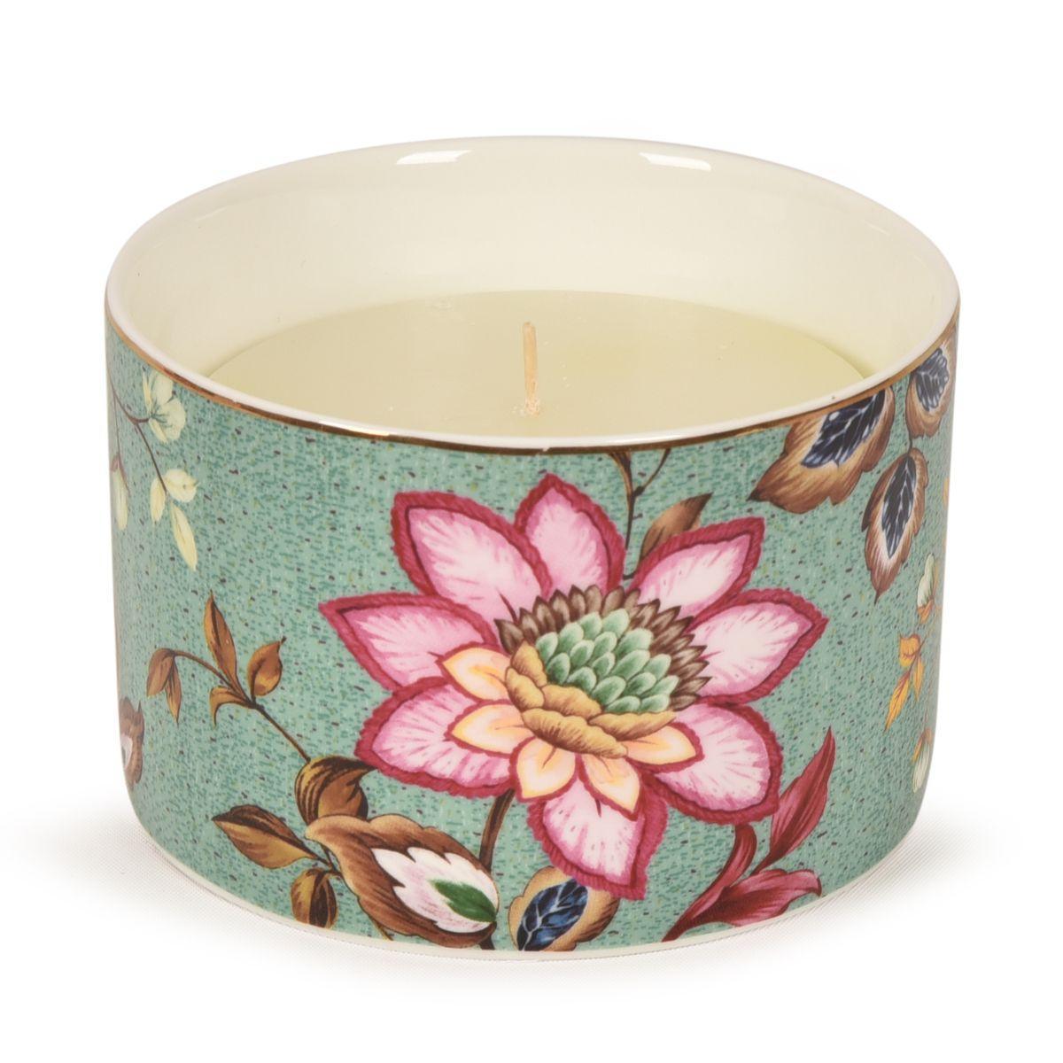 Подсвечник Palais Royal Fleurs с Цветочным рисунком фарфоровый 10х6 см Разноцветный (37286)