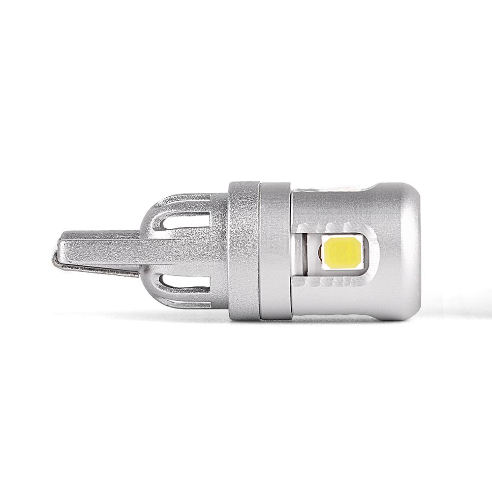 Лампи світлодіодні для габаритів Carlamp W5W Canbus з обманкою 6000 K 300 лм (5GS5-T10) - фото 4