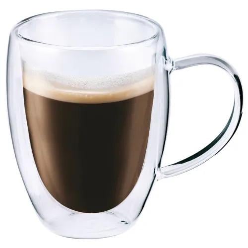 Чашка с двойными стенками и двойным стеклом 300 мл Чашка с двойными стенками и двойным стеклом 300 мл
