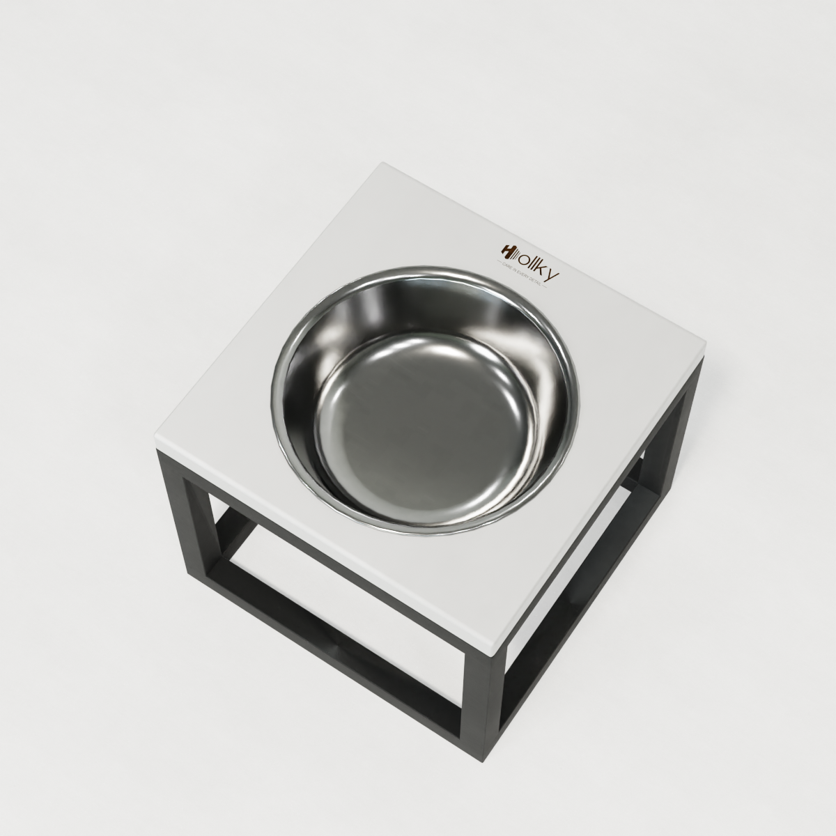 Миска на подставке для больших собак Hollky Base Solo XL 1,8 л (XL-262620-GRWH) - фото 5 Миска на подставке для больших собак Hollky Base Solo XL 1,8 л (XL-262620-GRWH) - фото 5