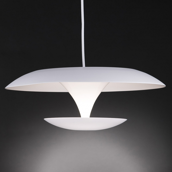 Люстра-подвес белая светодиодная оригинальной формы Flora (OU121/2) Люстра-подвес белая светодиодная оригинальной формы Flora (OU121/2)