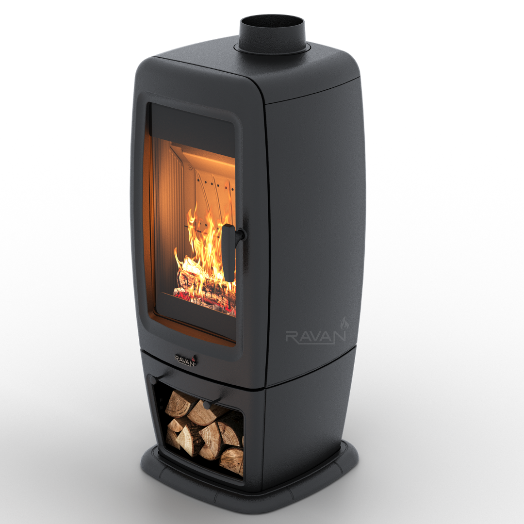 Печь-камин чугунная Ravan Incorta Pro на дровах 14 кВт (27452861) Печь-камин чугунная Ravan Incorta Pro на дровах 14 кВт (27452861)