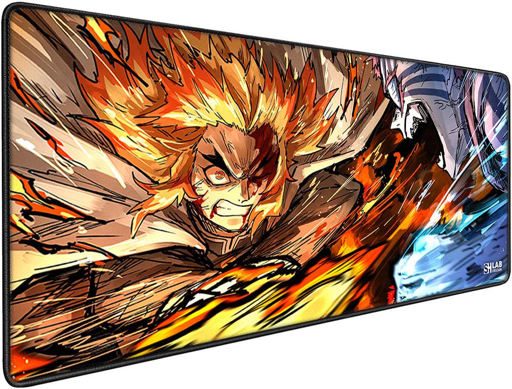 Коврик для мышки SHLab Anime Akaza and Kyojuro Rengoku SHM-121 70х30 см (35600)