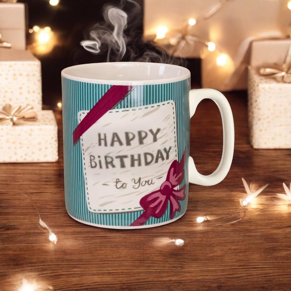 Кружка большая керамическая "Happy Birthday to You" 1 л - фото 7 Кружка большая керамическая "Happy Birthday to You" 1 л - фото 7