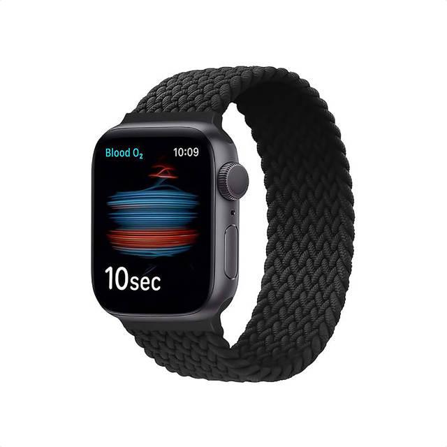 Ремінець Promate Fusion-40S для Apple Watch 38-40 мм 1/2/3/4/5/6/SE Charcoal - фото 1