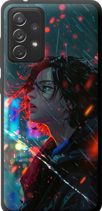 Чехол на Samsung Galaxy A72 A725F Ночные огни (6096b-2247-42517)