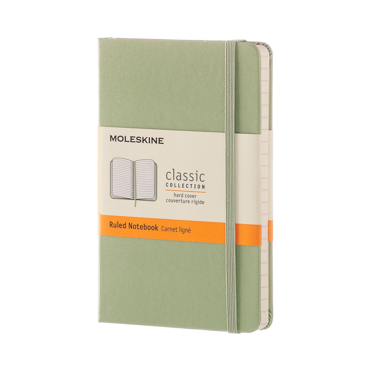 Блокнот Moleskine Classic мятный карманный 9х14 см 192 страницы в линейку (8051272893588)