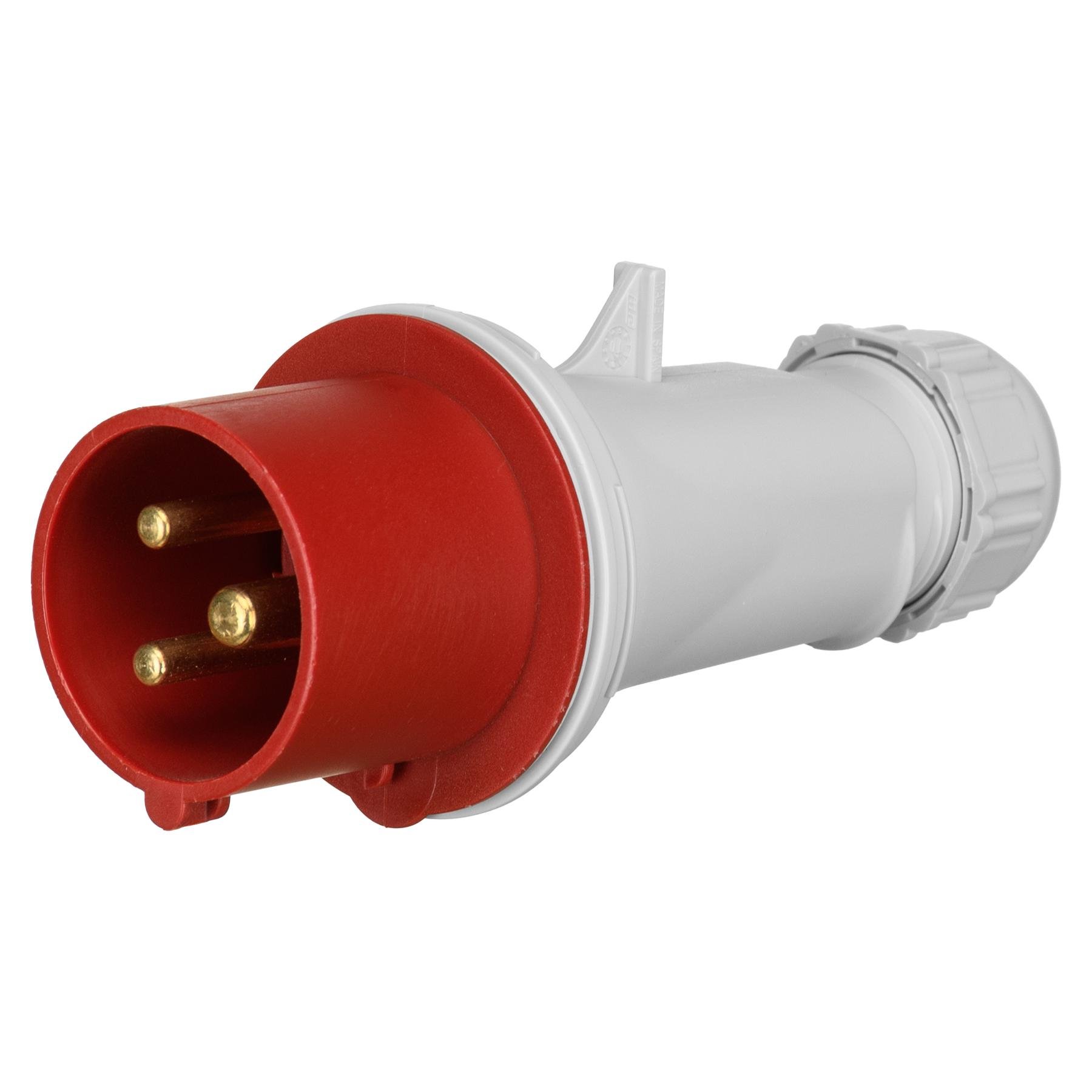 Вилка кабельна IDE 16А 380V 2P+E IP44 (3101)