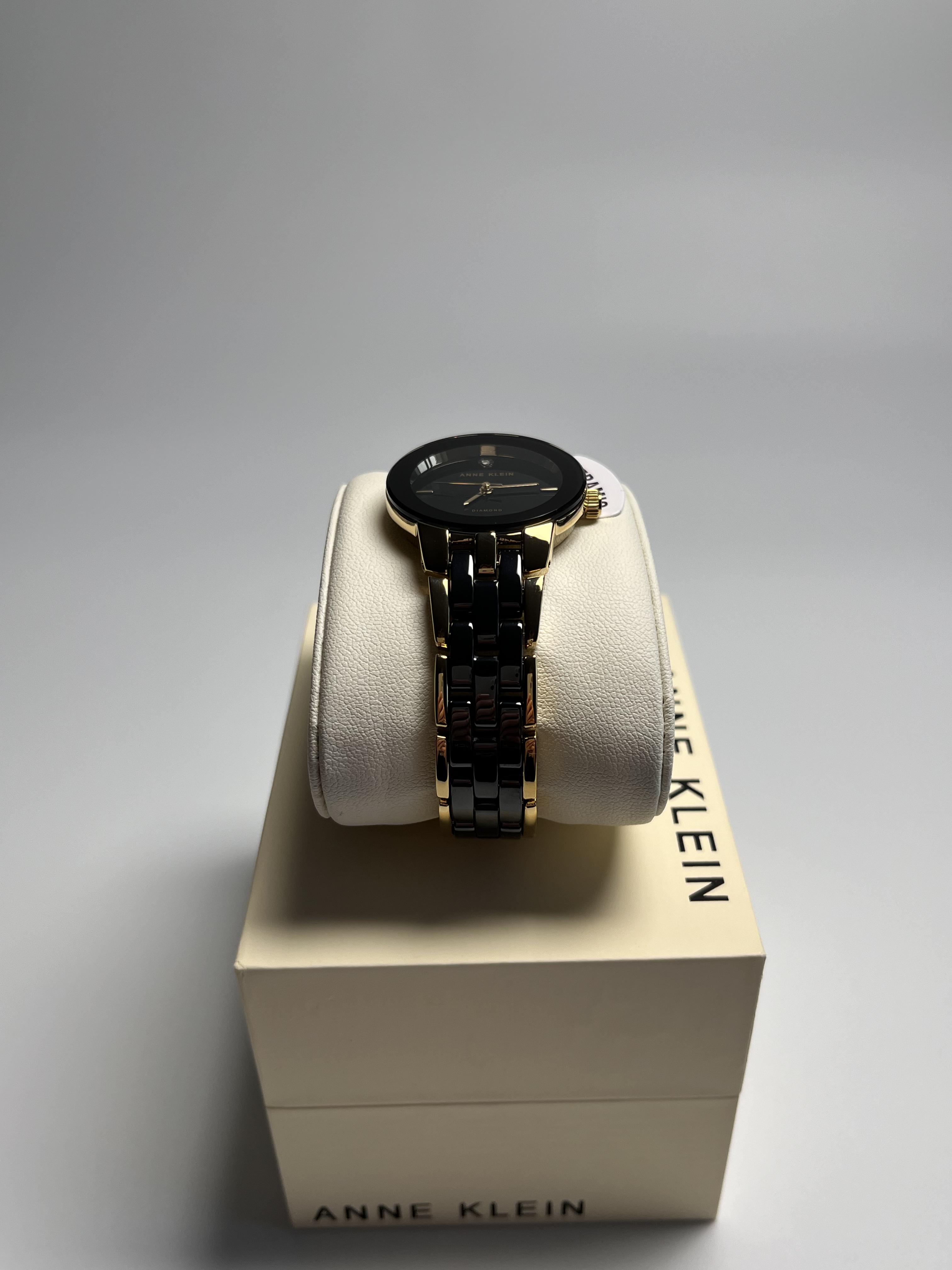 Часы классические Anne Klein AK/1610BKGB круглые Черный - фото 5 Часы классические Anne Klein AK/1610BKGB круглые Черный - фото 5