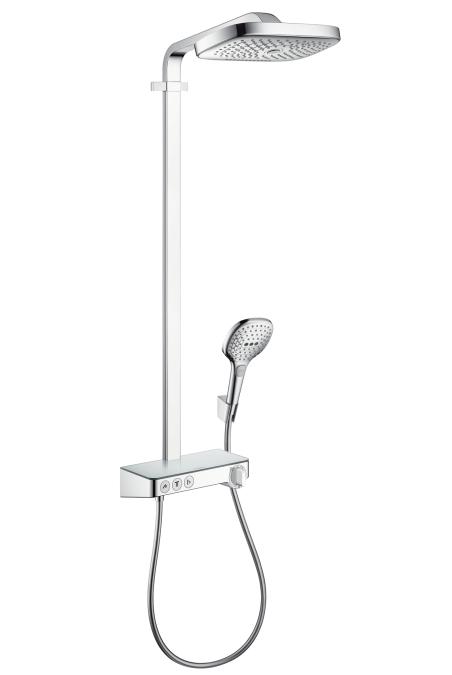 Душевая система Hansgrohe Raindance Select E Air 3 Jet 300 Showerpipe с термостатом (27127000)
