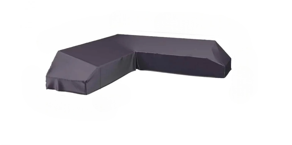 Чехол PLATINUM AeroCover для углового комплекта садовой мебели 255X255X90X30/45/70 см Серый (7880)