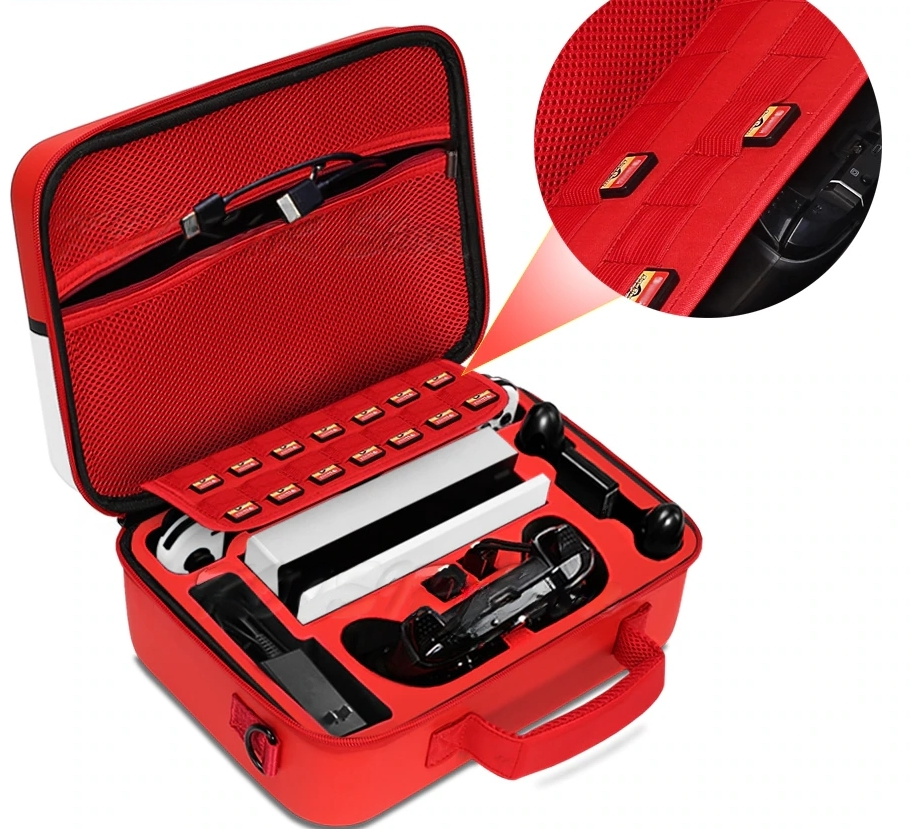 Кейс-чехол Travel Pokeball для NINTENDO Switch OLED + 2 накладки на стики - фото 2 Кейс-чехол Travel Pokeball для NINTENDO Switch OLED + 2 накладки на стики - фото 2