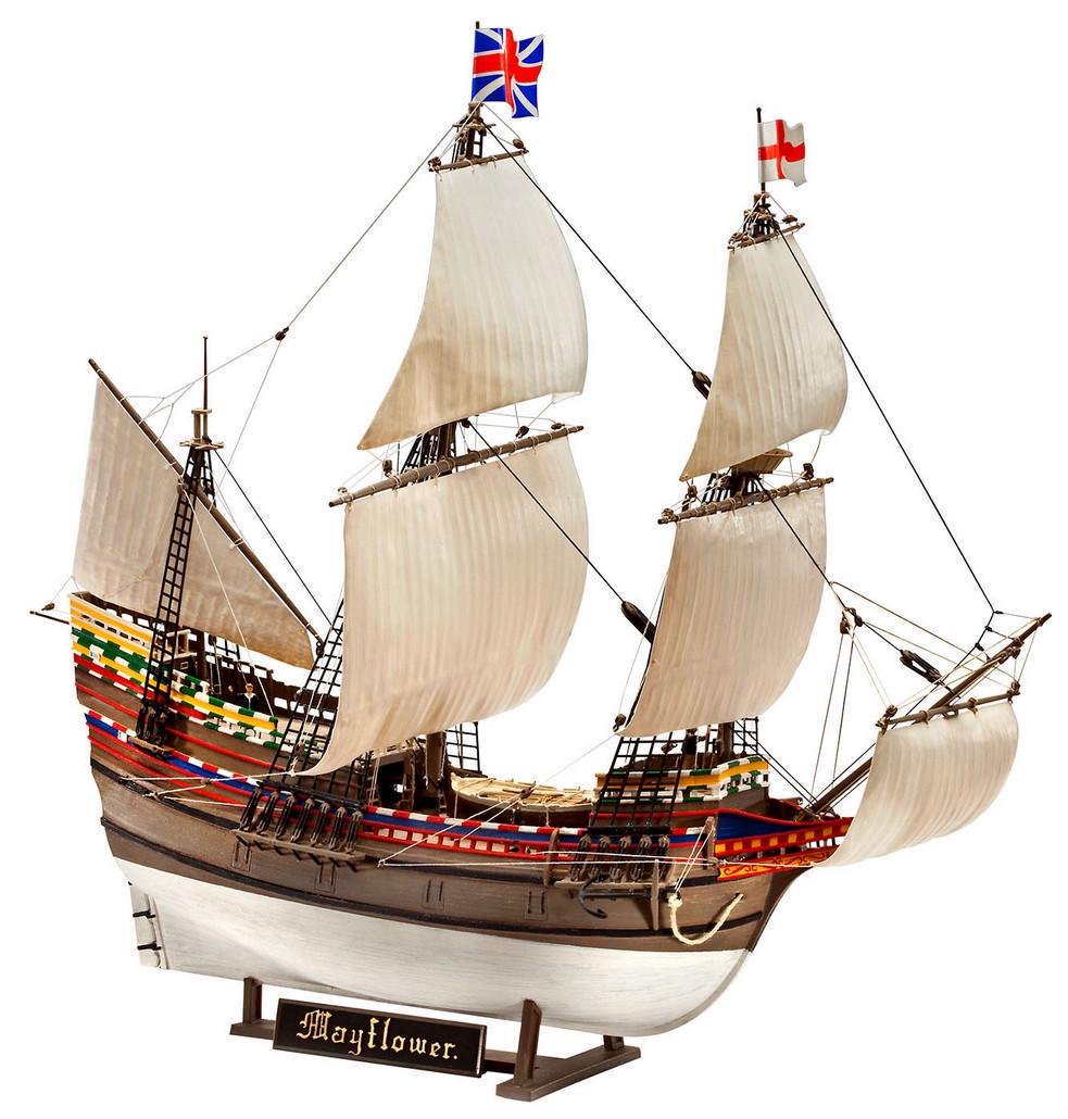 Сборная модель Revell Корабль Mayflower уровень 4/1:83 (RVL-05684)