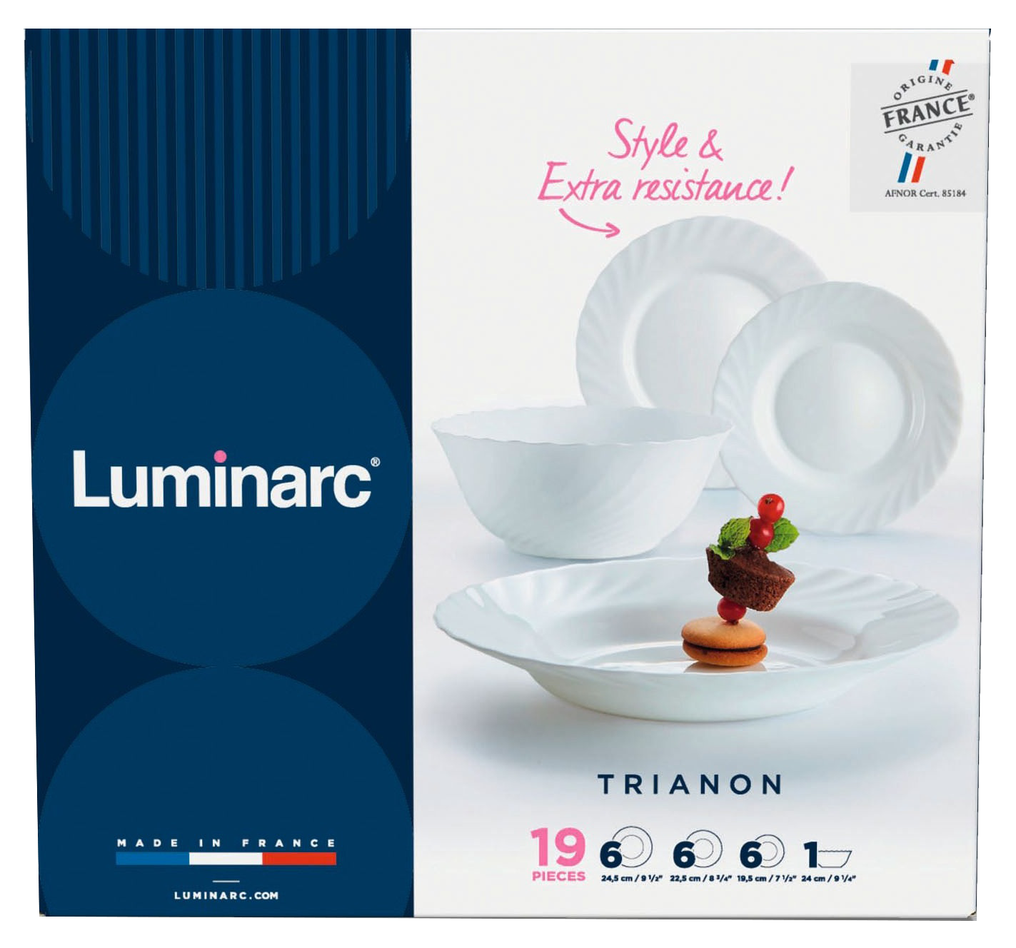 Сервиз Luminarc TRIANON 19 шт. (UG-00144) - фото 11 Сервиз Luminarc TRIANON 19 шт. (UG-00144) - фото 11