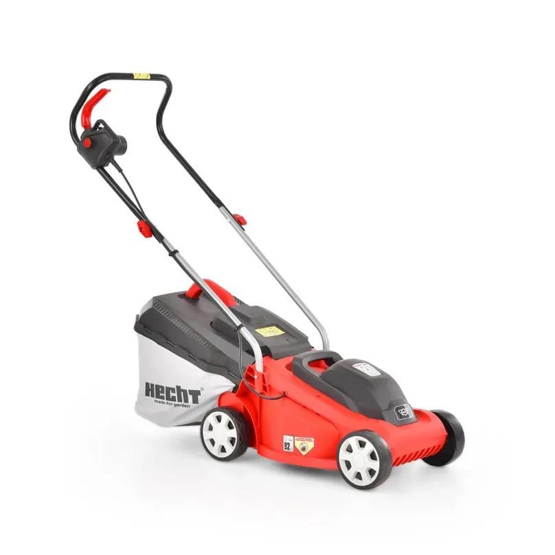 Газонокосарка електрична HECHT 1233 2415717357 із травозбірником 1,2 кВт 33 см 30 л