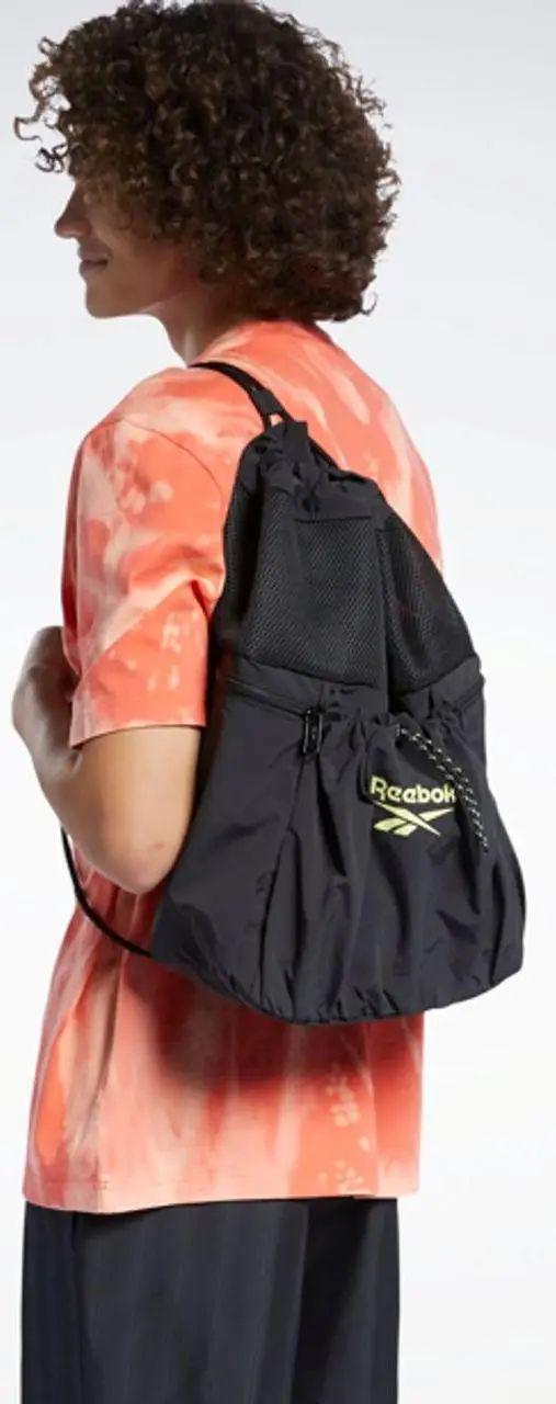 Рюкзак спортивний Reebok Summer Retreat Sack 25 л Чорний (SGI7439) - фото 4