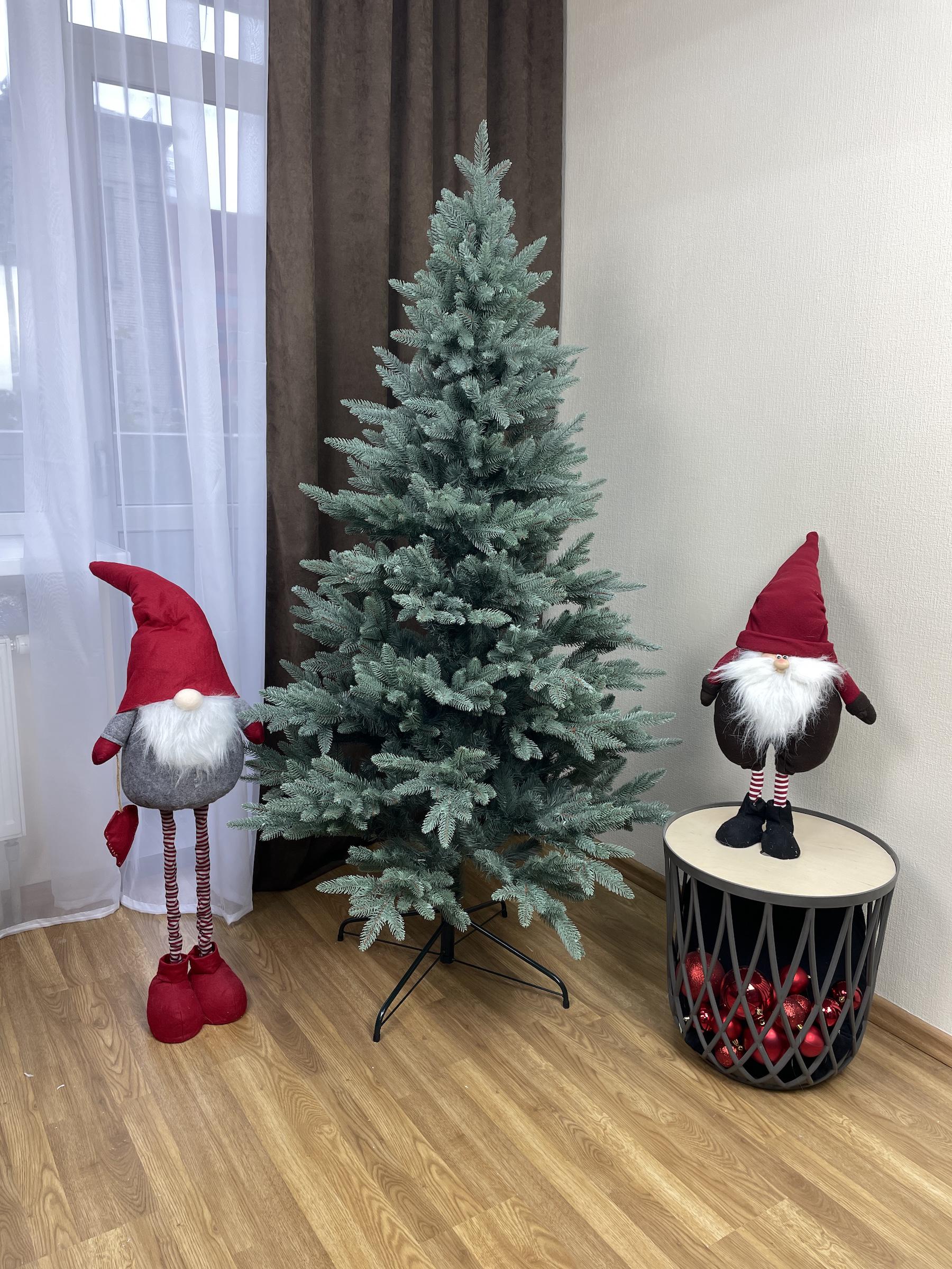 Искусственная елка литая Classic Mix 180 см Голубой (Н01017) - фото 2 Искусственная елка литая Classic Mix 180 см Голубой (Н01017) - фото 2