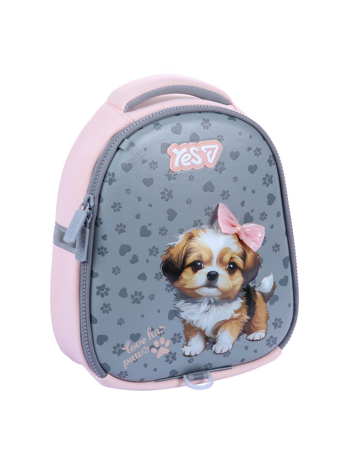 Школьный рюкзак детский YES K-33XXS Love has Paws (550432) Школьный рюкзак детский YES K-33XXS Love has Paws (550432)