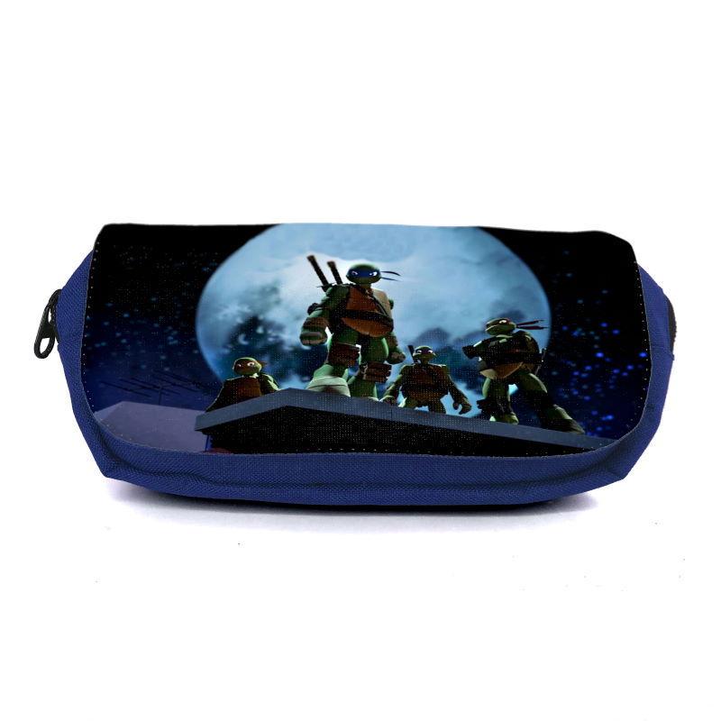 Пенал школьный Ракушки Ниндзя Ninja Turtles TMNT-006 Синий (1529788639)