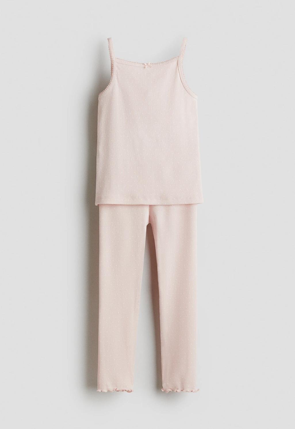 Пижама для девочки H&M 92 см Розовый (3192)