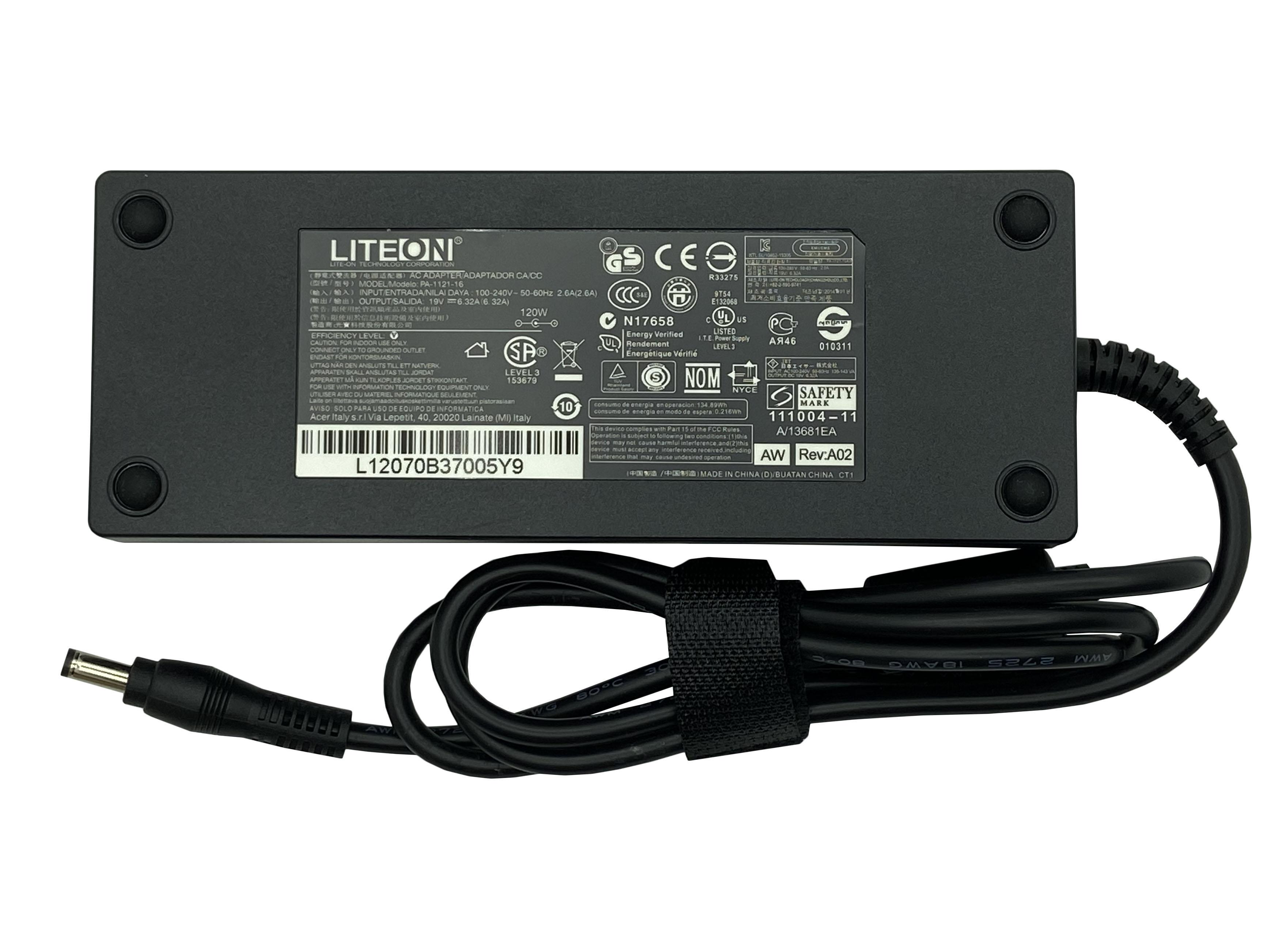 Блок питания для ноутбука Toshiba YDS120 120W 19V 6,3A 5,5x2,5 мм (079457)