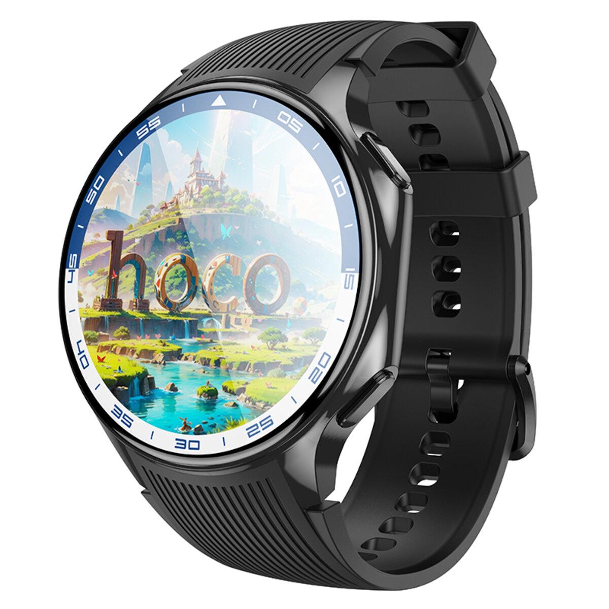 Смарт-годинник Hoco Y24 AMOLED Smart sport watch call version BT5.3 390 mAh 1,43'' Black (6942007641005) Смарт-годинник Hoco Y24 AMOLED Smart sport watch call version BT5.3 390 mAh 1,43'' Black (6942007641005)