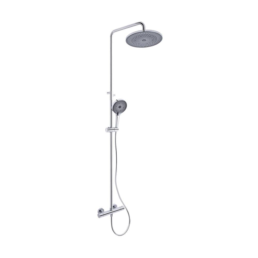 Душова система з термостатом Qtap QTSL57103ONC Chrome (23637039)