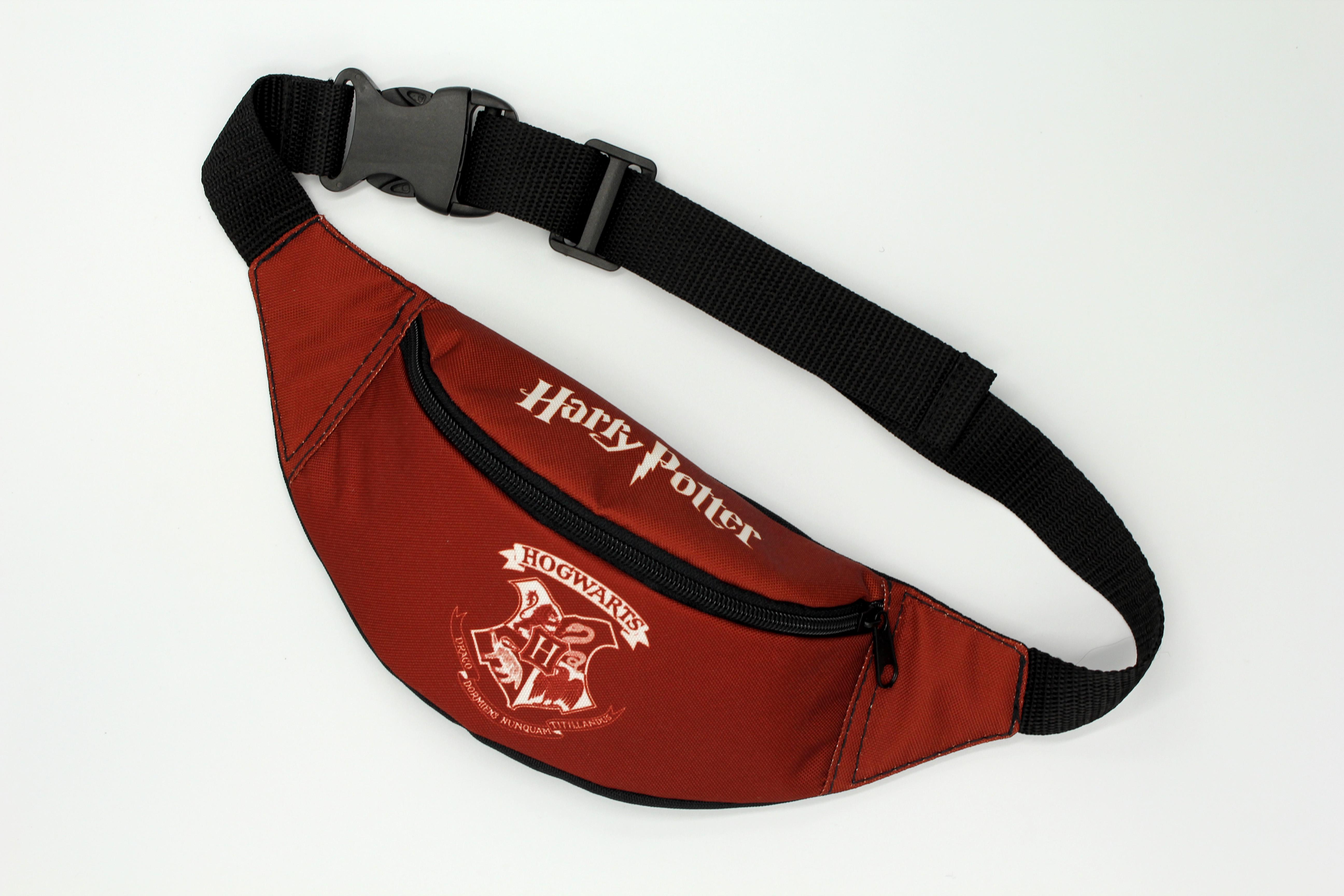 Бананка дитяча з регулюючим ремінцем Гарі Потер Темно-червоний (Д-024)