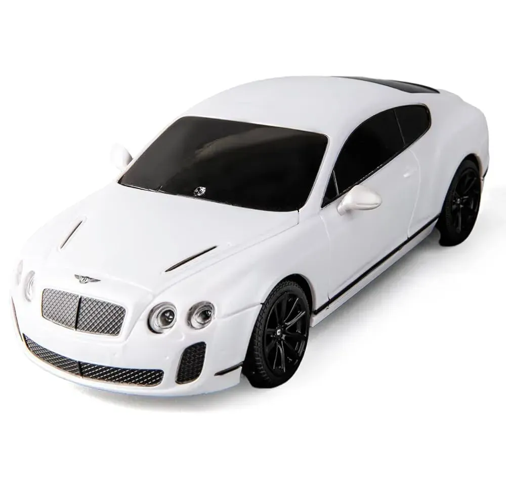 Радиоуправляемая машинка Bently GT Supersport 19 см Белый (150-98-27040WT) Радиоуправляемая машинка Bently GT Supersport 19 см Белый (150-98-27040WT)